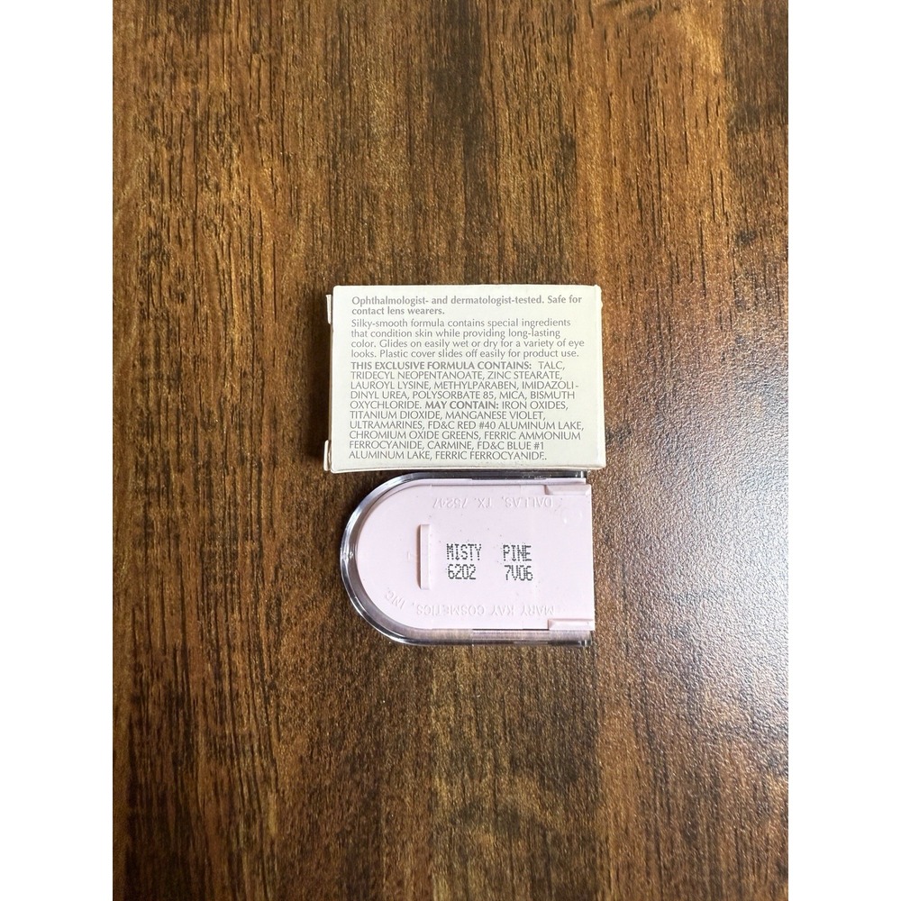 Mary Kay Powder Perfect Eye Color Misty Pine 6202 NOS 0.9oz In Box - Picture 2 of 2